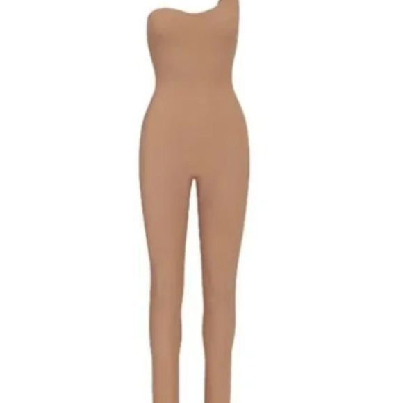 SKIMS Other - (2400) SKIMS All-In-One One Shoulder Onesie Sz 3X